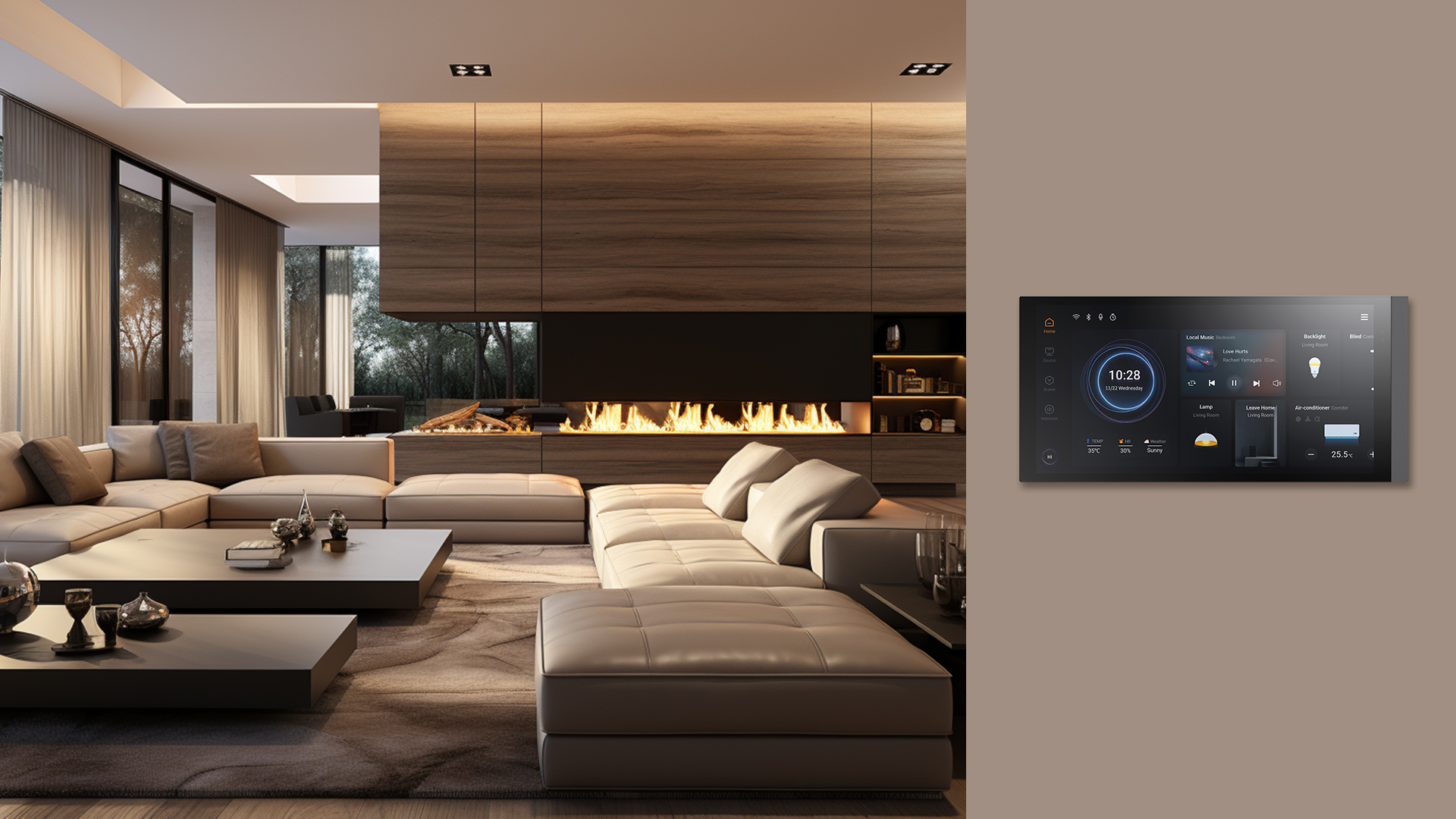 touch panel knx automation